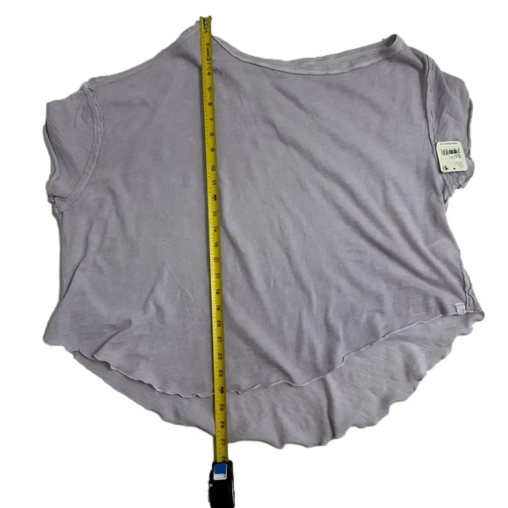 FREE‎ PEOPLE U Fancy Cold-Shoulder Tee, Size XSMALL